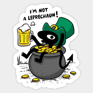 I´m not a Leprechaun Sticker